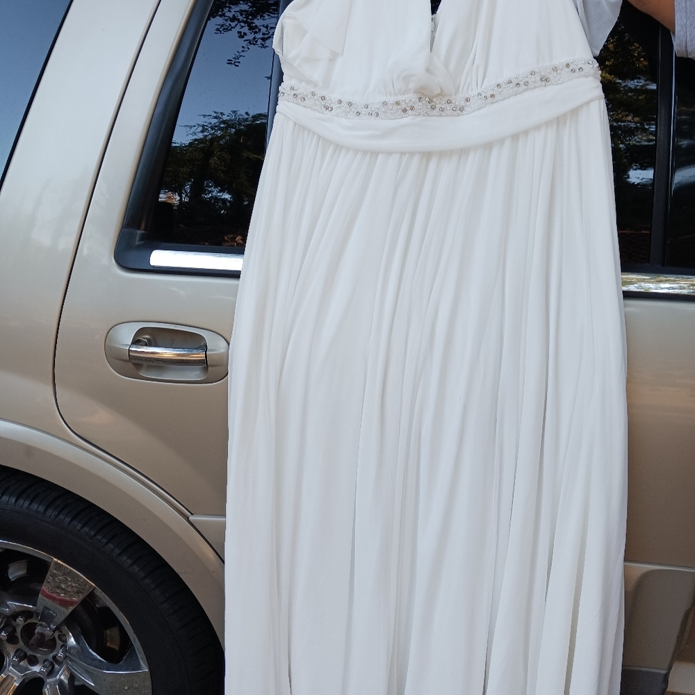 White Long dress